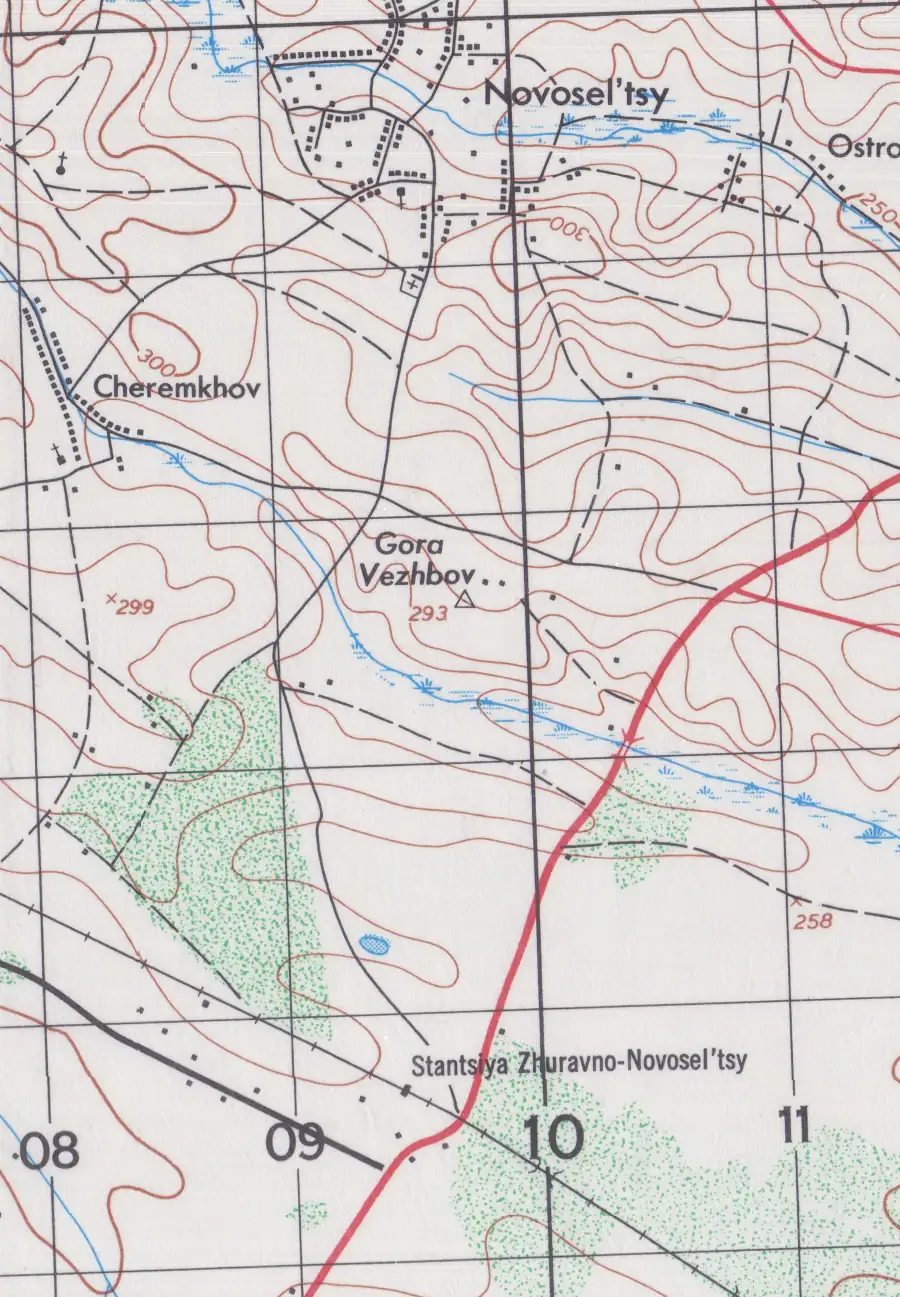 Mapa AMS 1954